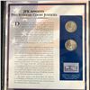 Image 2 : JFK APPOINTS TWO SUPREME COURT JUSTICES 2007  X2  50 CENT PIECES AND STAMP COMPLETE WITH INFO CARD