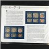 Image 2 : USA 1971  COIN AND STAMP SET COMPLETE WITH INFO CARD