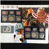 Image 1 : USA 1991  COIN AND STAMP SET COMPLETE WITH INFO CARD