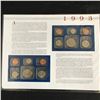 Image 2 : USA 1993  COIN AND STAMP SET COMPLETE WITH INFO CARD