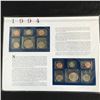 Image 2 : USA 1994  COIN AND STAMP SET COMPLETE WITH INFO CARD