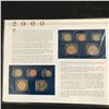 Image 2 : USA 2000  COIN AND STAMP SET COMPLETE WITH INFO CARD