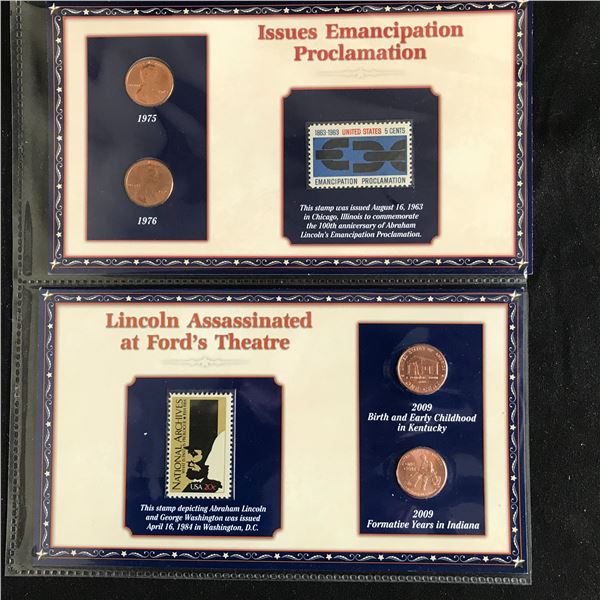 VINTAGE U.S.A COINS & STAMP SETS LOT