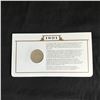 Image 2 : THE U.S. SILVER DOLLAR COLLECTION 1891 MORGAN DOLLAR WITH STAMPS AND INFO CARD