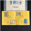 Image 2 : BELGIUM MNH B303 Orval S/S MV822 w/ INDIA POSTAGE STAMPS