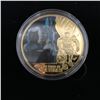 Image 2 : 80 YEARS OF BATMAN GOLD PLATED COIN w/ CASE