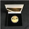 Image 1 : GOLD PLATED NOVELTY COIN w/ COA