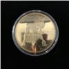 Image 2 : GOLD PLATED NOVELTY COIN w/ COA