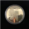 Image 3 : GOLD PLATED NOVELTY COIN w/ COA