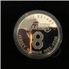 Image 2 : KOBE BRYANT JERSEY NUMBER SILVER PLATED COLLECTORS COIN