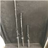 Image 2 : 3 PC JAPANESE SAMURAI KATANA SWORD SET