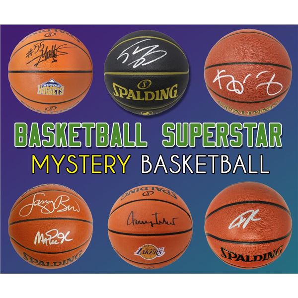 BASKETBALL SUPERSTAR "MYSTERY" BASKETBALL