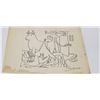 Image 4 : PABLO PICASSO ON TRANSLUCENT VELLUM PAPER