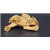 Image 5 : CHINESE HAND CARVED NETSUKE FOO DOG