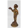 Image 2 : BRASS FIGURE OF RADHA BENGAL INDIA 18TH CENTURY