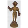 Image 7 : BRASS FIGURE OF RADHA BENGAL INDIA 18TH CENTURY