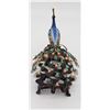 Image 4 : ANTIQUE STERLING SILVER AND ENAMEL PEACOCK