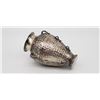 Image 3 : ANTIQUE STERLING SILVER VASE HAMMERED