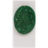 Image 2 : VINTAGE GREEN MALACHITE MEDALLION