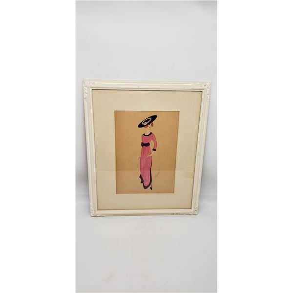 ERTE ORIGINAL WATERCOLOR AND GOUACHE