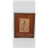 Image 1 : ANTIQUE SAMURAI WATERCOLOR ON PAPER