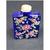 Image 1 : ANTIQUE CHINESE BLUE SNUFF BOTTLE