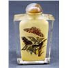 Image 2 : ANTIQUE REVERSE PAINTED SNUFF BOTTLE
