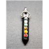 Image 2 : STERLING SILVER ONYX PENDANT