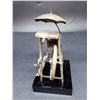 Image 3 : STERLING SILVER BICYCLE SCULPTURE