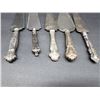 Image 2 : 5 ELEGANT STERLING SILVER CAKE/PIE SERVERS