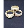 Image 2 : 3 BONE RINGS