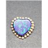 Image 3 : STERLING SILVER HEART PIN/PENDANT