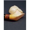 Image 4 : HAND CARVED BONE KNIGHT PIPE