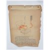 Image 1 : LARGE FRIDA KAHLO ORIGINAL DIARY SKETCH
