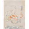 Image 2 : LARGE FRIDA KAHLO ORIGINAL DIARY SKETCH