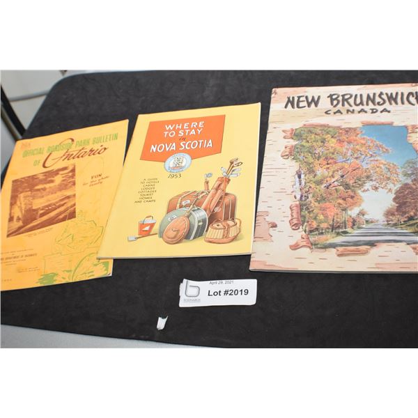 1950s CANADA TRAVEL BROCHURES