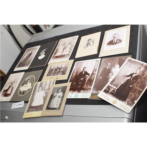 ANTIQUE CABINET CARD LOT