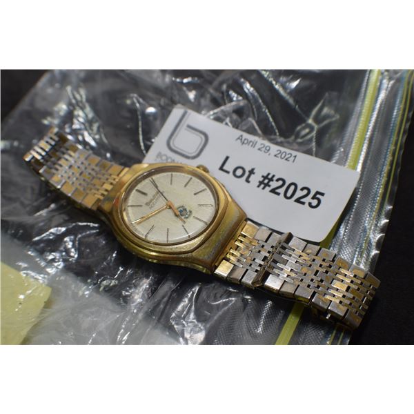 BULOVA WORKING WATCH - GRANDMASTER SALES AWARD FOR CHEVROLET 1978