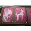 Image 2 : RARE ALBUM OF PIN-UP GIRL CARDS - 32 CARDS SOME GLOW IN DARK
