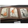 Image 3 : RARE ALBUM OF PIN-UP GIRL CARDS - 32 CARDS SOME GLOW IN DARK