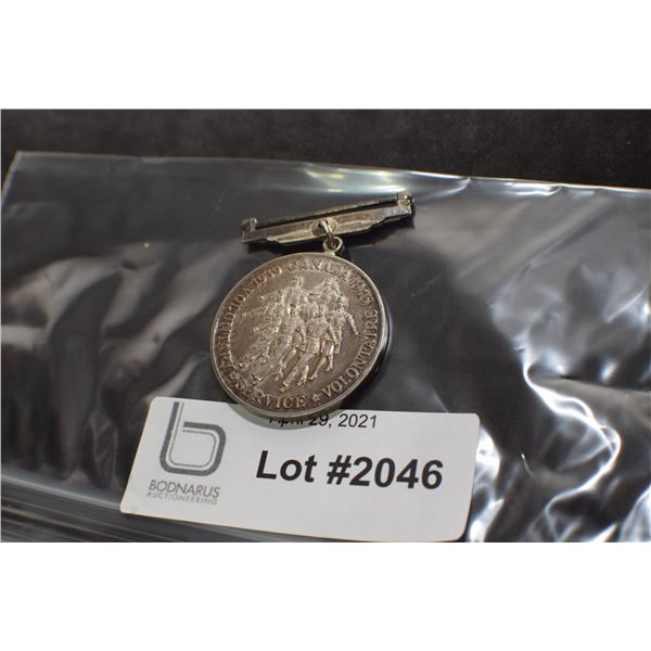 WWII CANADIAN SOLDIERS STERLING WAR MEDAL