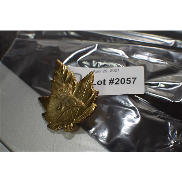 OBSOLETE EARLY NOS POLICE TORONTO BADGE
