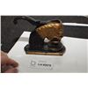 Image 1 : LION HEAD LEGAL STAMP CAST ANTIQUE