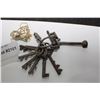 Image 1 : ANTIQUE AND STRANGE SKELETON KEYS