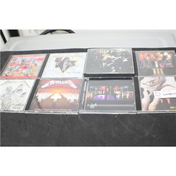 8 CD LOT..all excellent condition ..ROCK/POP