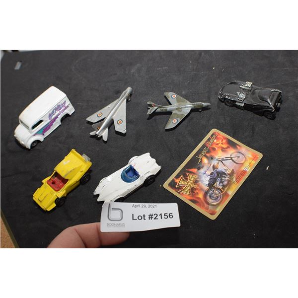 DIECAST TOY LOT 1972 MATCHBOX , 2 DINKY TOY JETS