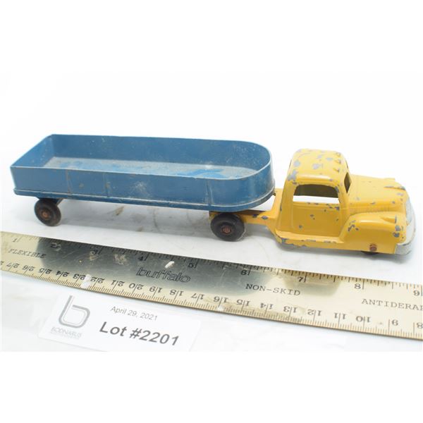 TOOTSIE TOY  TRUCK AND TRAILER TOY