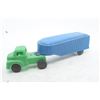 Image 2 : PLASTIC   TRUCK AND TRAILER TOY