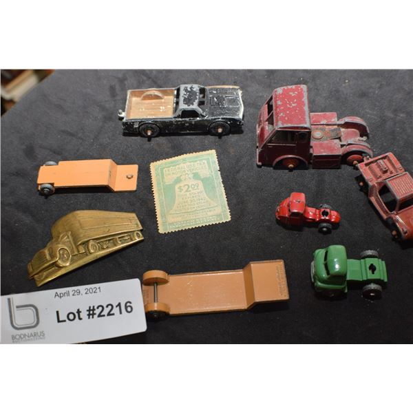 VARIOUS TOY TRUCK LOT