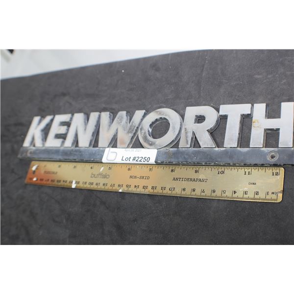 KENWORTH  TRUCK EMBLEM